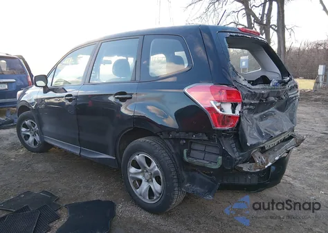 2014 Subaru Forester 2.5I z USA, uszkodzony, nr VIN JF2SJAAC1EH479625